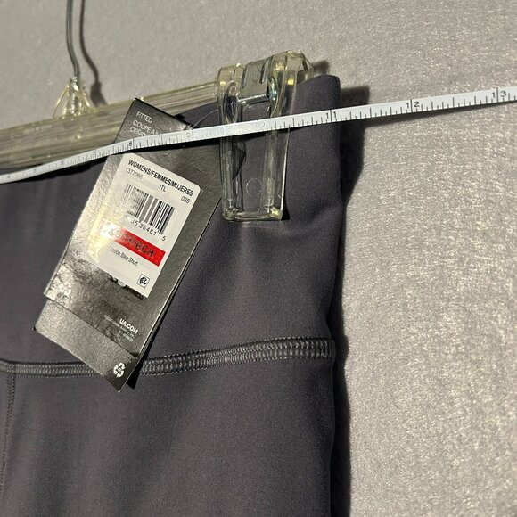 NWT UNDER ARMOUR WOMEN'S UA MOTION BIKE SHORTS - Size X SMALL/ GRAY - Picture 7 of 14